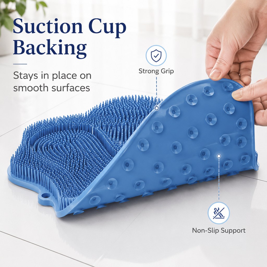 Ortekor Soft TPR Cat Scratch & Massage Mat for Indoor Cats – Sofa-Saving Pad for Scratching, Stretching & Rubbing