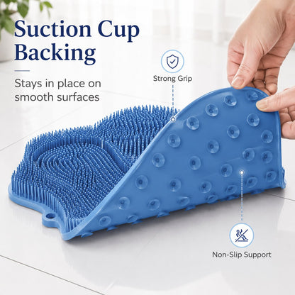 Ortekor Soft TPR Cat Scratch & Massage Mat for Indoor Cats – Sofa-Saving Pad for Scratching, Stretching & Rubbing