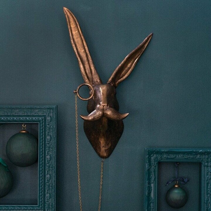 Décoration murale Tête d'animal 3D Faune pour la maison