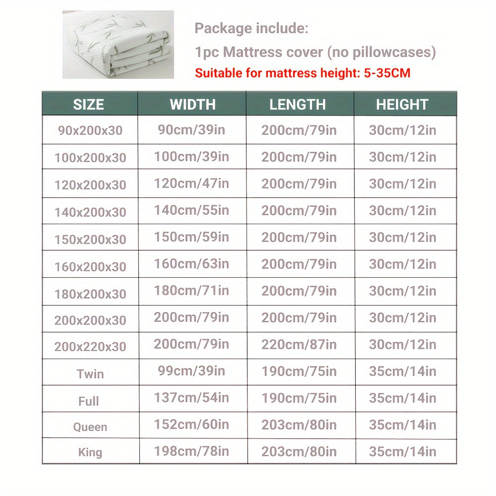 Bamboo Fiber Bed Topper with Deep Pocket Fit Ventilated Jersey Knit Layer for Temperature Control Twin Full Queen King All Season Sleep Surf