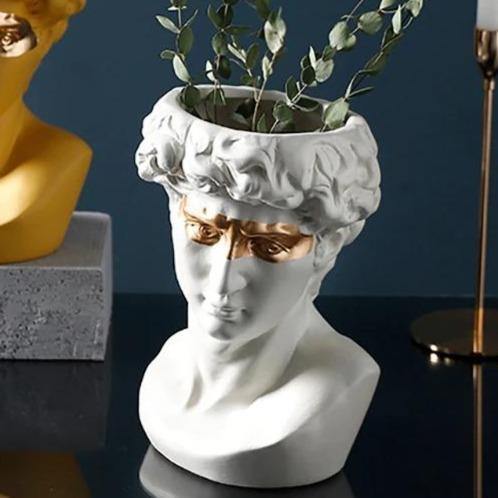 Majestic David - Ceramic Planter Sculpture