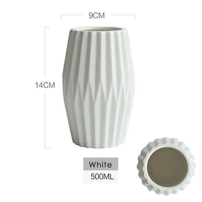 Sakura Grace Ceramic Vases