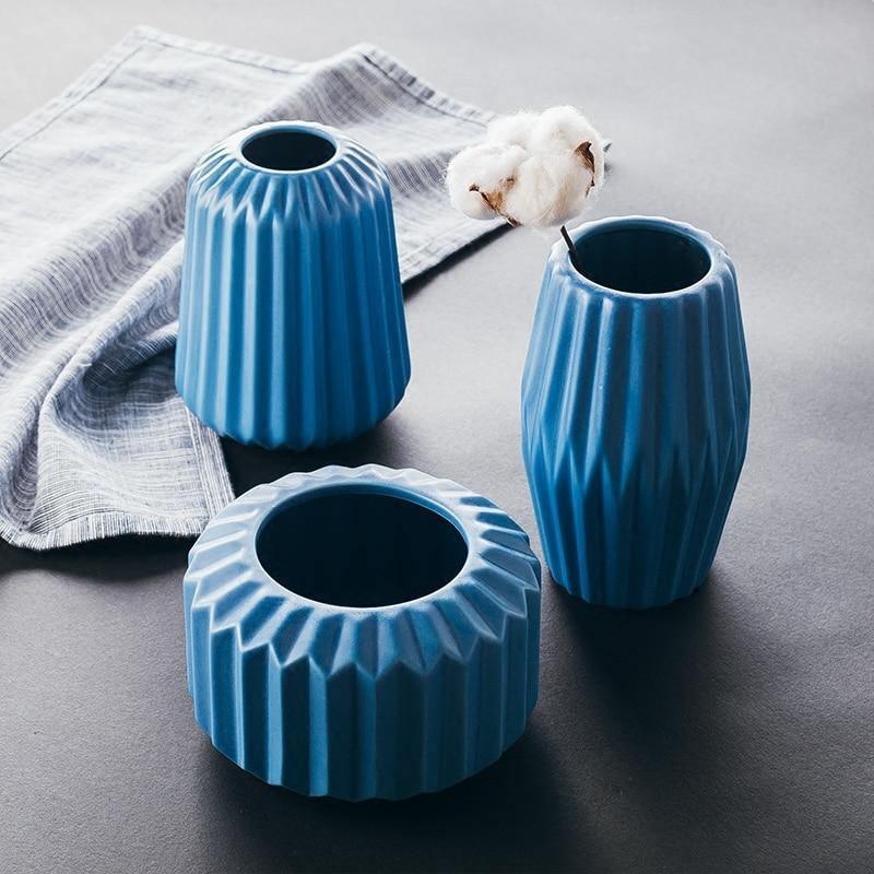 Sakura Grace Ceramic Vases