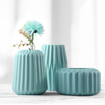 Sakura Grace Ceramic Vases