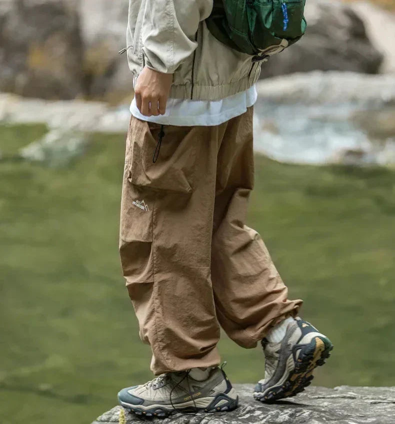 Rain-Ready Cargo Pants for Women – Waterproof Outdoor Trousers with Relaxed Fit for Hiking, Travel & Everyday Wear
