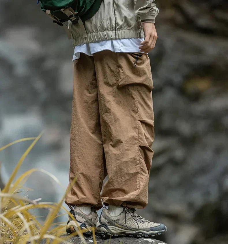Rain-Ready Cargo Pants for Women – Waterproof Outdoor Trousers with Relaxed Fit for Hiking, Travel & Everyday Wear