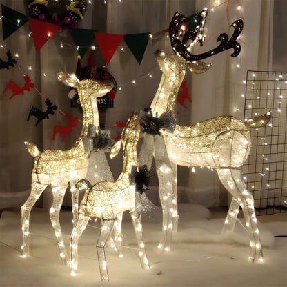ELKLUME – Christmas Elk Lighting for Elegant Holiday Glow