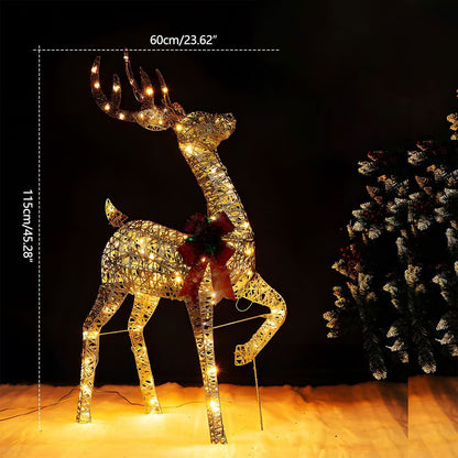 ELKLUME – Christmas Elk Lighting for Elegant Holiday Glow
