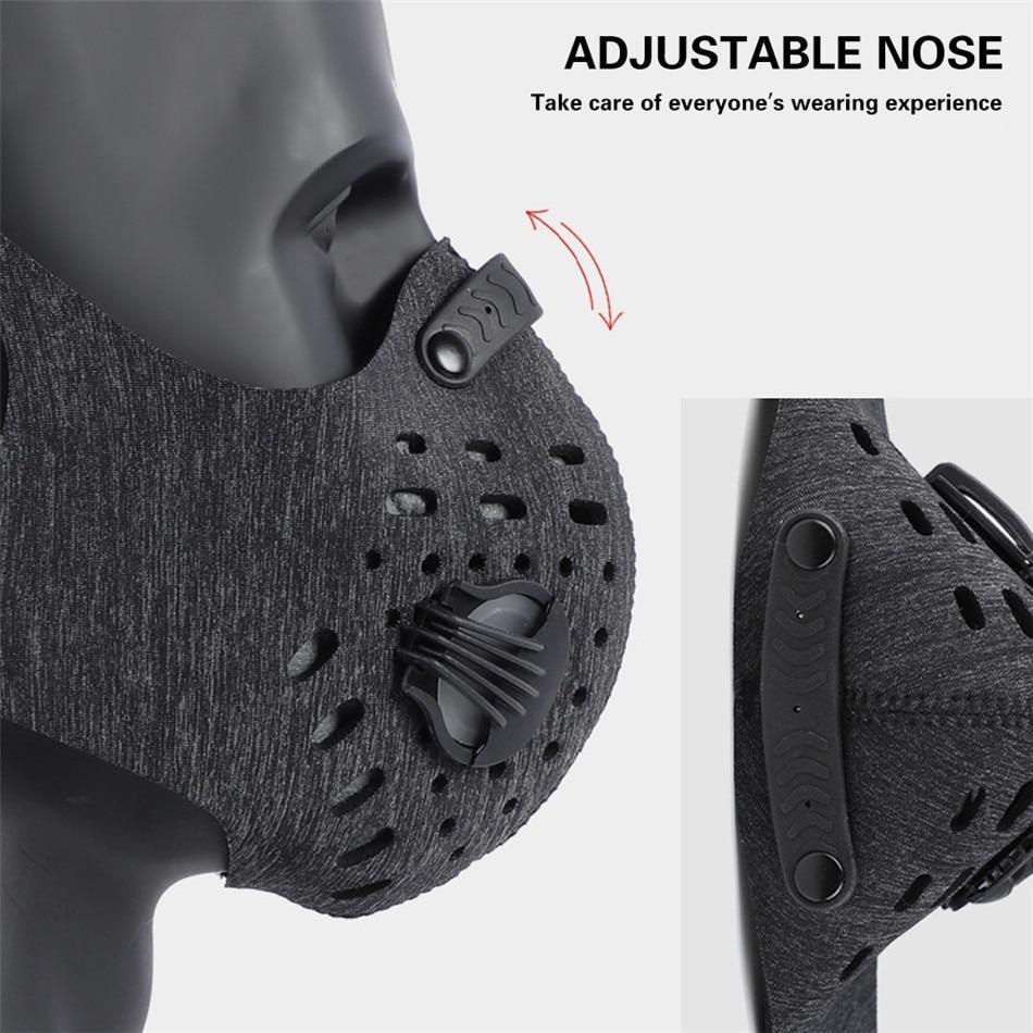 Washable Air Filter Face Mask for Dust, Allergen & Pollution Defense – Lightweight, Multi-Layer Protection for Daily Commuting, Travel &
