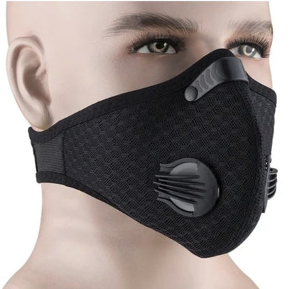 Washable Air Filter Face Mask for Dust, Allergen & Pollution Defense – Lightweight, Multi-Layer Protection for Daily Commuting, Travel &