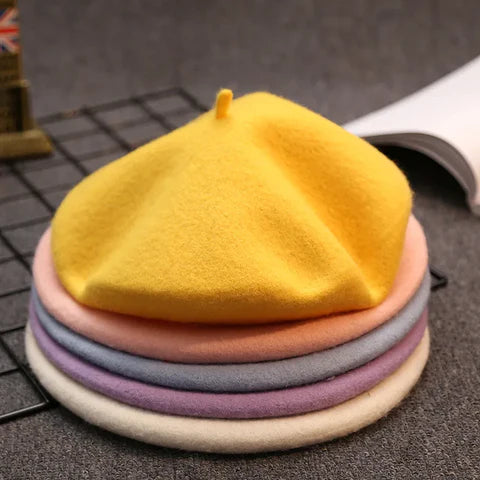 Marlene | Classic Wool Beret Hat with Stretchy Fit | Stylish Winter Accessory for Ultimate Comfort