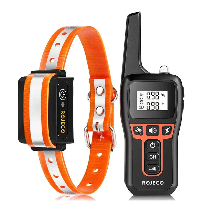 Remote Pet Training Collar with 3280 ft Range – Rechargeable Waterproof System with Vibration, Tone & Adjustable Stimulus for Small to Large