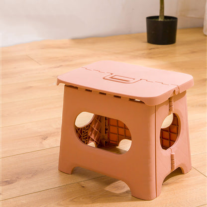 Collapsible Stepping Stool with Carry Handle for Kids & Adults – Lightweight Portable Home Helper