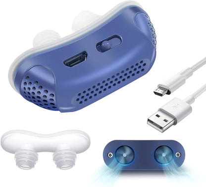 Nasal Sleep Aid Device for Snoring Relief and Better Breathing – Compact, Maskless Design for Home or Travel