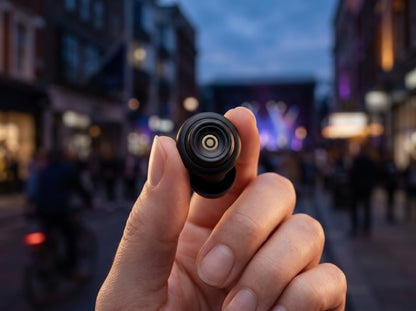 Ortekor High-Fidelity Loop Earplugs with 50dB Noise Reduction | Comfortable Silicone Design for Music and Sleep