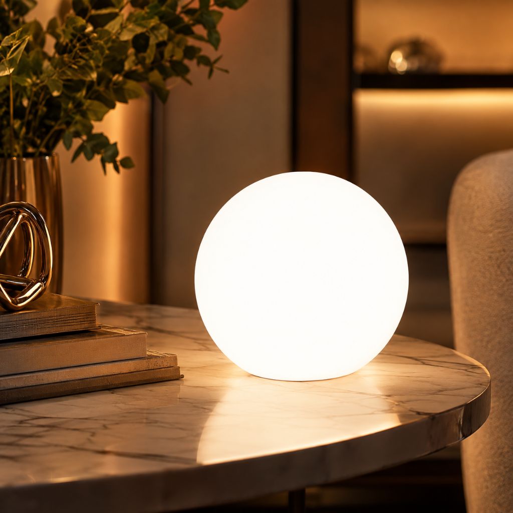 Lampe globe LED rechargeable avec télécommande – 16 modes de couleur, résistante aux intempéries pour un éclairage d'ambiance intérieur et extérieur