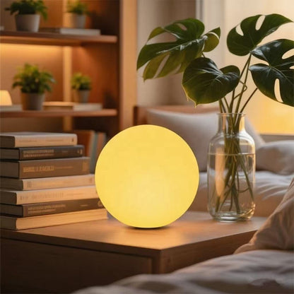 Lampe globe LED rechargeable avec télécommande – 16 modes de couleur, résistante aux intempéries pour un éclairage d'ambiance intérieur et extérieur