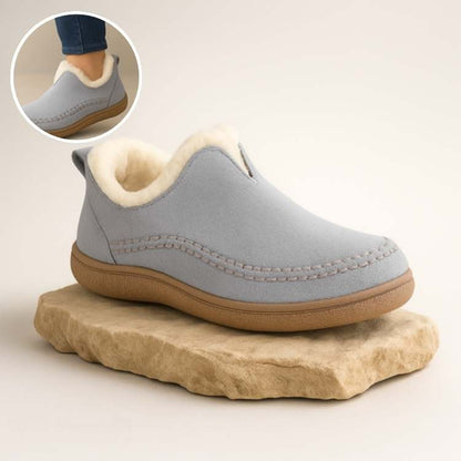 Thermal Insulated Slippers with Arch Support for Women & Men – Anti-Slip Indoor Outdoor House Shoes for Cold Weather, Winter, Home & Office