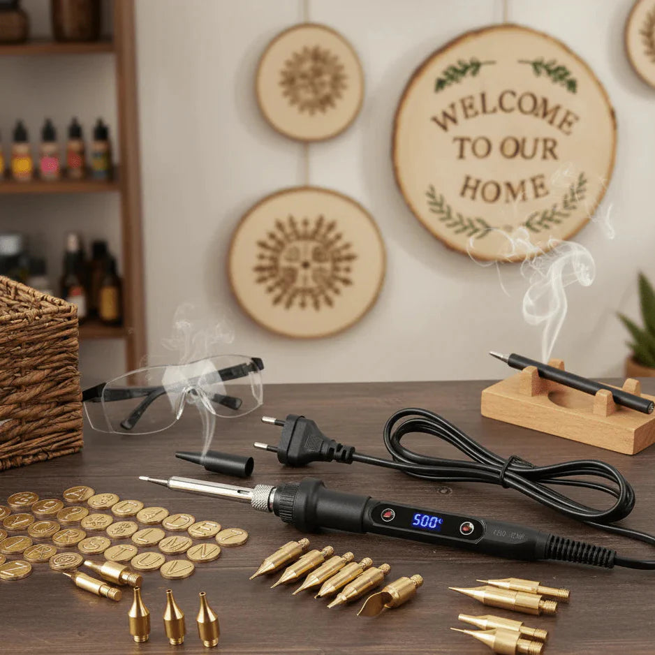 Craftmaster Pro | Engraving Kit for Precision Crafting with 58 Accessories | Versatile Tool for Engraving a Pen and More