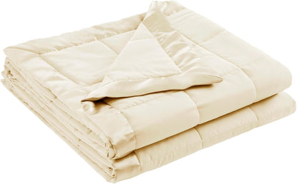 Collection Windom | Couverture en duvet synthétique avec traitement anti-humidité | Couvre-lit léger et doux toutes saisons, bordure satinée