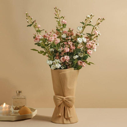 Knot & Bloom - Ceramic Bowknot Vase