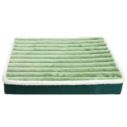 Orthopedic Dog Bed with Egg Crate Foam & Washable Cover for Joint Support & Senior Pets