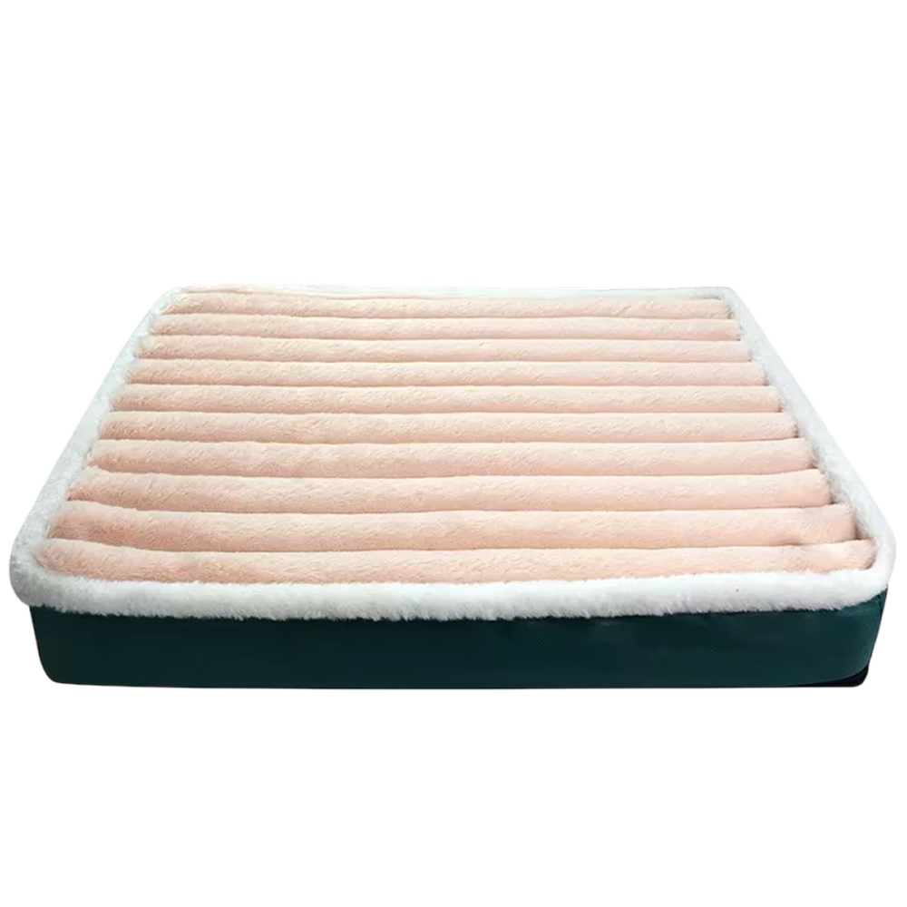 Orthopedic Dog Bed with Egg Crate Foam & Washable Cover for Joint Support & Senior Pets