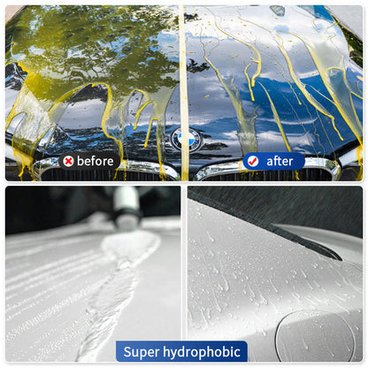 Nano Ceramic Auto Detailing Spray for Paint Protection & Shine – Hydrophobic Waterless Car Polish with UV Shield & Dust Repellent for Sedans