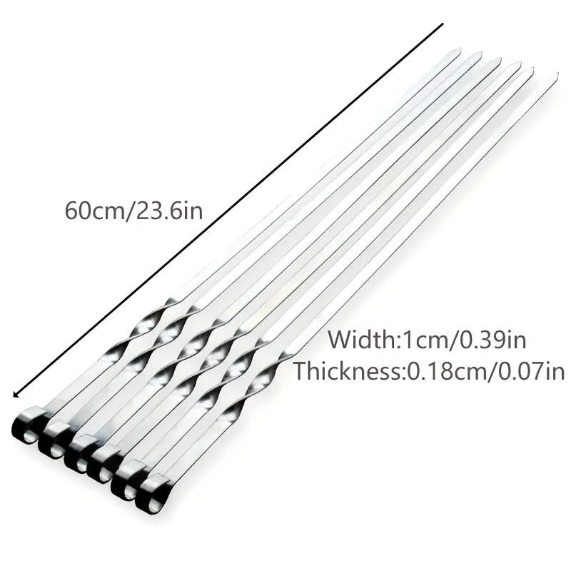SKEWERPRO – Long Handle BBQ Skewers Set