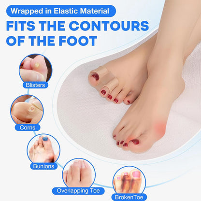 Gel Toe Spacers with Bunion Cushion Pads for Pain Relief and Alignment Support in Shoes