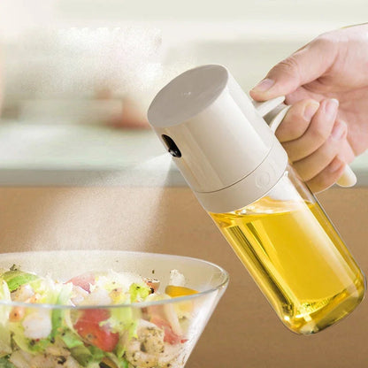 Vaporisateur d'huile en verre résistant à la chaleur 250 ml, outil de cuisine pour friteuse à air, grill, salade et pâtisserie