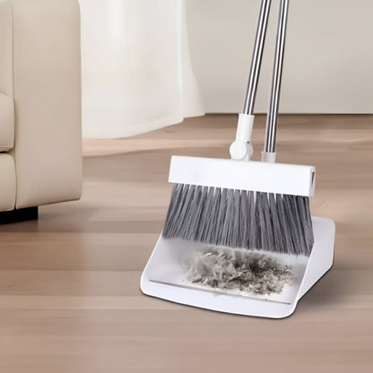SWEEPFLOW – Compact Broom Dustpan Cleaning Set