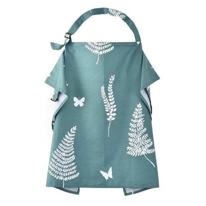 Breastfeeding Privacy Apron with Adjustable Neck Strap – Lightweight Cotton Feeding Shield for Moms – Portable Infant Nursing Drape