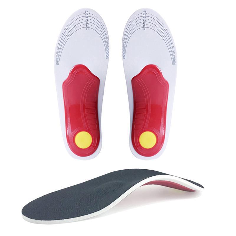 Comfort Insoles with Arch Support for Flat Feet, Plantar Fasciitis Relief, Shock Absorbing Foot Cushions for All-Day Standing, Men & Women