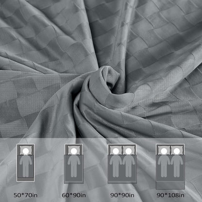 ChillEase | Couverture rafraîchissante pour dormeurs ayant chaud, dotée de la technologie Arc-Chill | Douce et respirante pour un confort tout au long de l'année