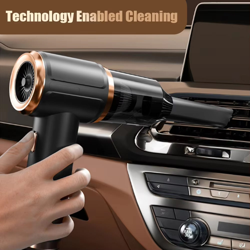 Cordless Handheld Car Vacuum Cleaner with 45000Pa Suction Power & 5-in-1 Multi-Function for Auto Interior Detailing Pet Hair Removal