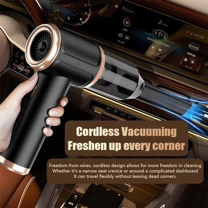 Cordless Handheld Car Vacuum Cleaner with 45000Pa Suction Power & 5-in-1 Multi-Function for Auto Interior Detailing Pet Hair Removal