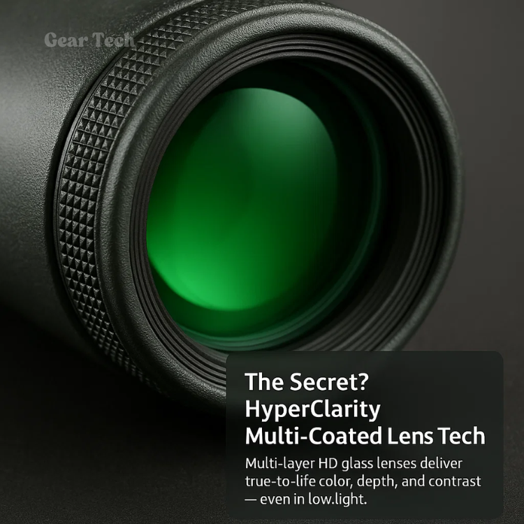 Pocket-Size 600× Magnification Monocular Telescope — Multi-Coated HD Optics for Wildlife Observation, Stadium Events & Nature Trails