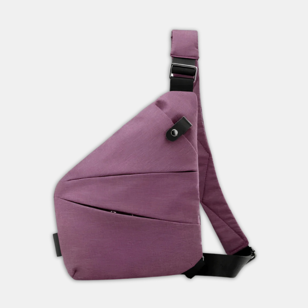 Shoulder Sling Organizer with RFID Protection & Slash-Resistant Strap for Travel, Commuting & Daily Use