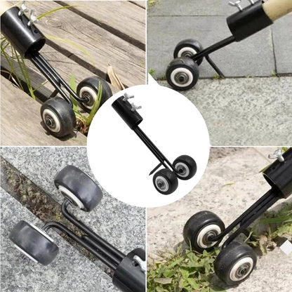 Hand-Held Patio & Driveway Crack Weeder Tool | Steel Dual-Hook Crevice Cleaner for Sidewalks, Driveways & Gardens