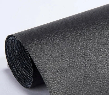 Peel-and-Stick Faux Leather Upholstery Repair Sheet – Cut to Size for Couches, Car Seats & Furniture – 8×55 in Restoration Patch