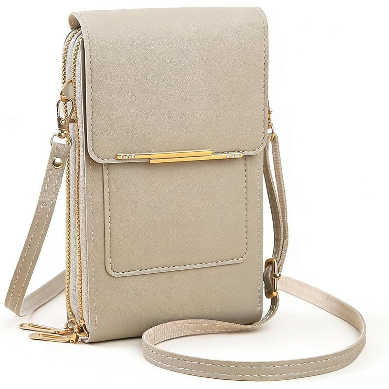 Touchscreen Crossbody Phone Wallet with RFID Blocking for Women – Holds 6.7 Inch Smartphones, Cards & Essentials
