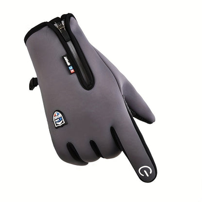 Touchscreen Winter Gloves Waterproof Windproof USB Rechargeable Thermal Heated for Skiing Cycling Driving Outdoor Activities Men Women