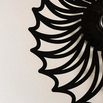 Spiral Shell Accent Sconce with LED – Handcrafted Ceramic & Wood Fixture in Gold or Black for Entryways, Bedrooms & Hallways