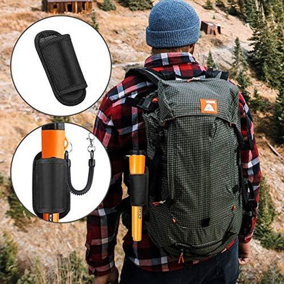 Handheld Metal Detector Wand Pinpointer IP66 Waterproof High Sensitivity Security Scanner for Treasure Hunting Beach Detection Gold Coins