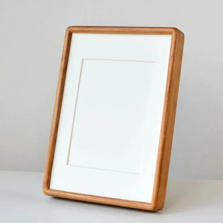 Hardwood Picture Frame 8.3×11.7 in Portrait A4 Mortise Joiner Wedding Memory Display Wall Hanging Living Room Bedroom Hallway Gallery Arrang