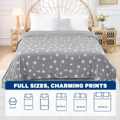 Confort douillet | Couverture rafraîchissante en tissu double face | Couverture d'été légère pour les dormeurs ayant chaud et les voyages
