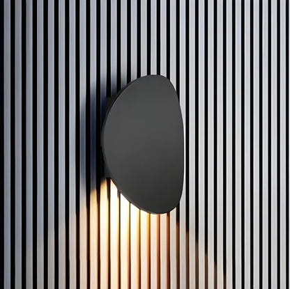 LED Wall Sconce – Round Aluminum Disk Light, 7W Modern Fixture for Bedroom, Hallway, Living Room & Office