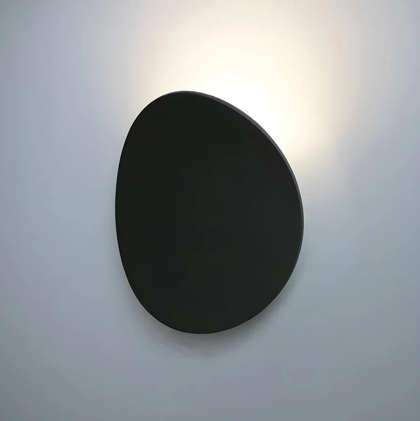 LED Wall Sconce – Round Aluminum Disk Light, 7W Modern Fixture for Bedroom, Hallway, Living Room & Office