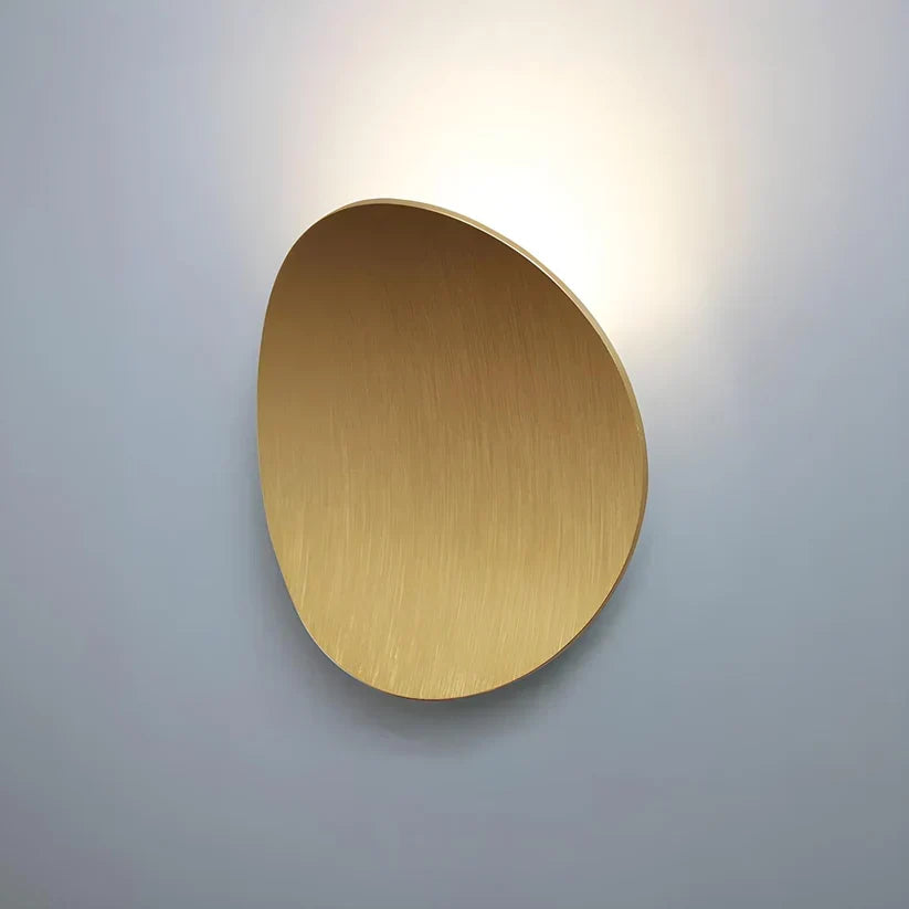 LED Wall Sconce – Round Aluminum Disk Light, 7W Modern Fixture for Bedroom, Hallway, Living Room & Office